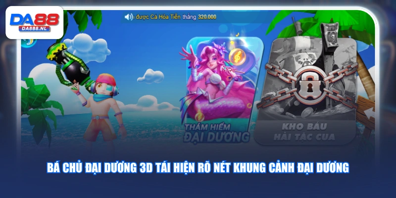 Bá Chủ Đại Dương 3D tái hiện rõ nét khung cảnh đại dương